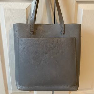 Madewell Medium Transport Tote {dusty blue color}